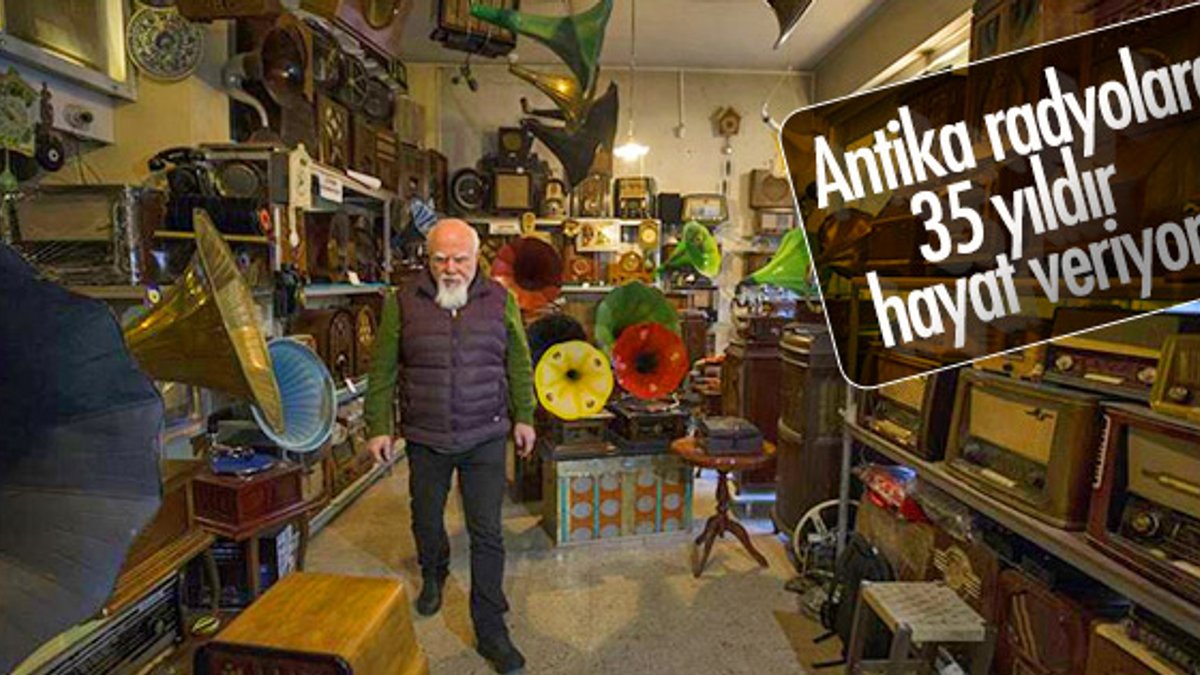 Ankara'da 35 yıldır radyolarla özel bağ kurdu