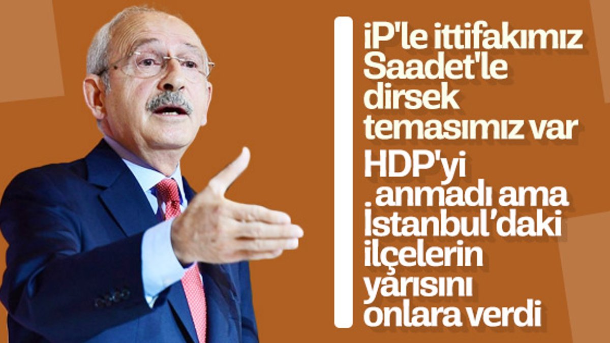 Kemal Kılıçdaroğlu, HDP ile ittifakı gizli tuttu