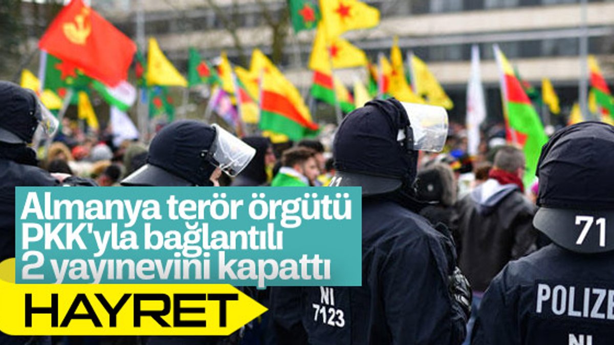 Almanya'dan PKK'yla bağlantılı şirketlere müdahale