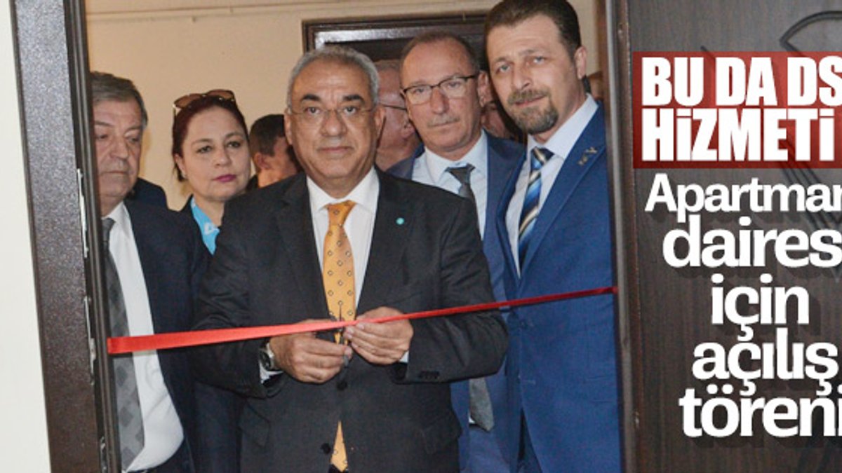 Bursa İnegöl'de DSP'nin ilçe binası açılışı yapıldı