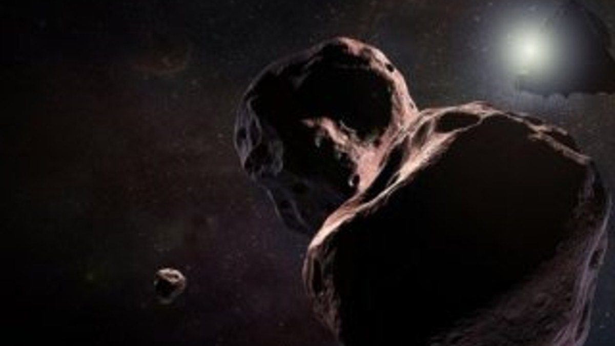 Keşfedilen en uzak uzay nesnesi Ultima Thule'un yeni görüntüsü yayınlandı