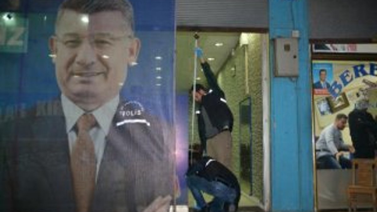 AK Parti'nin seçim bürosuna molotoflu saldırı