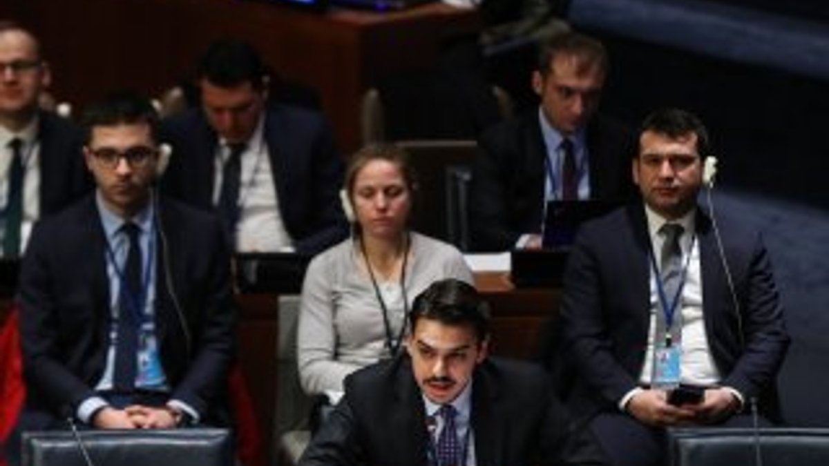 Abdullah Eren Suriyeli mülteciler konusunu BM'ye anlattı