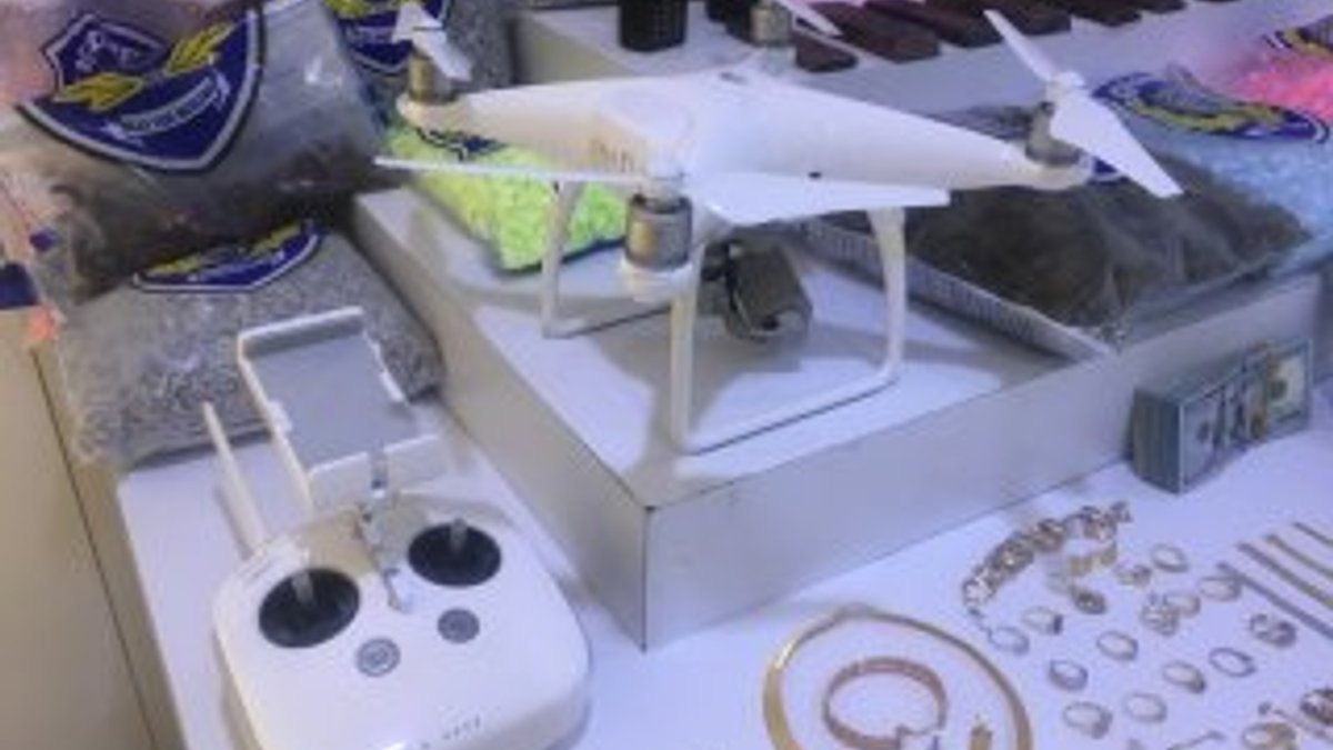 Drone'lu hırsızlık çetesi çökertildi