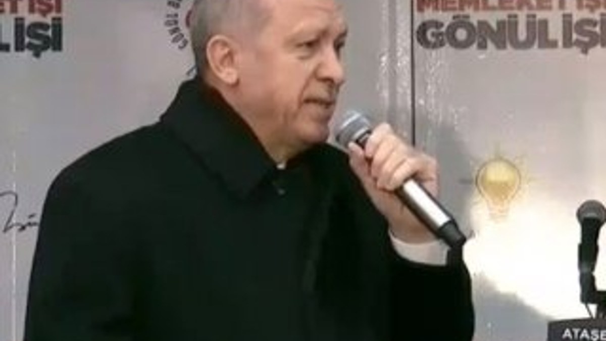 Cumhurbaşkanı Erdoğan, İstanbul'da konuştu