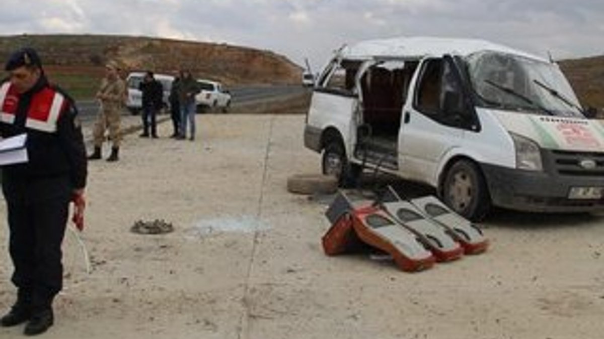Mardin''de kaza: 3 ölü, 14 yaralı
