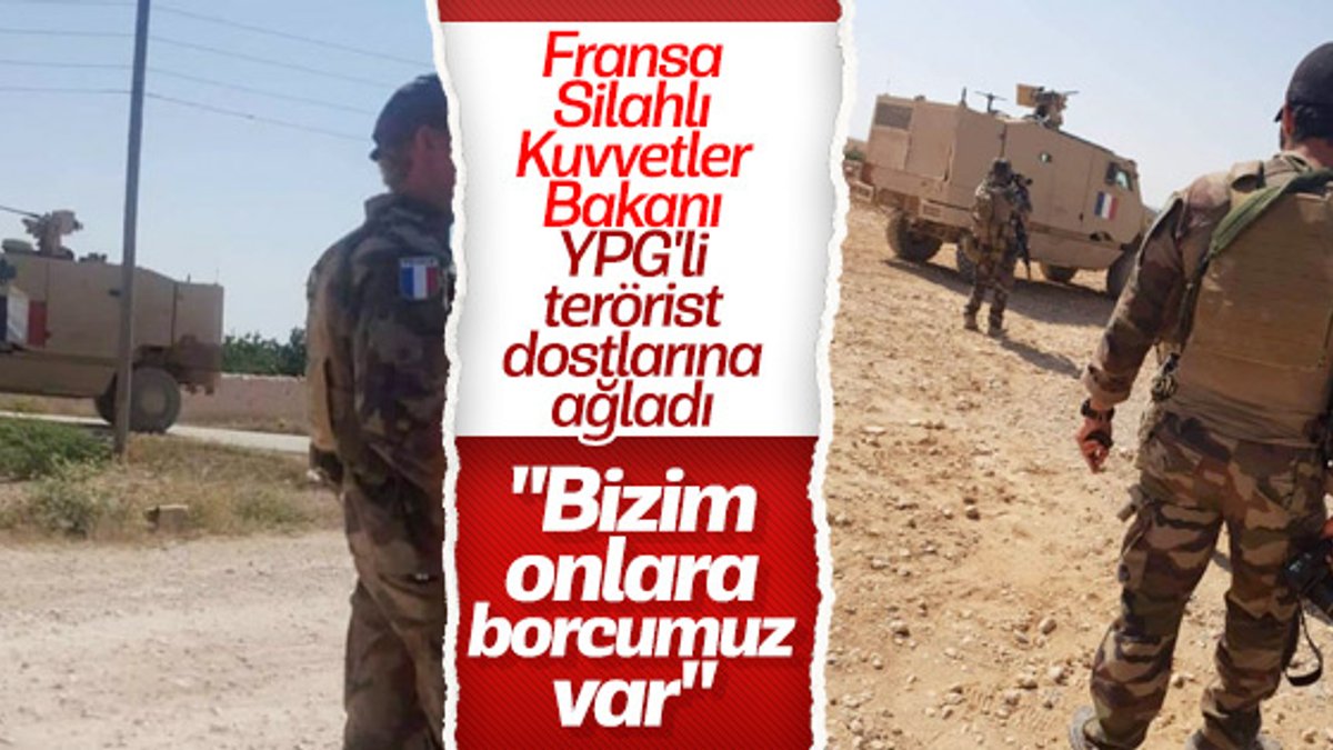 Fransa YPG'li terörist dostları mağdur olmasın istiyor
