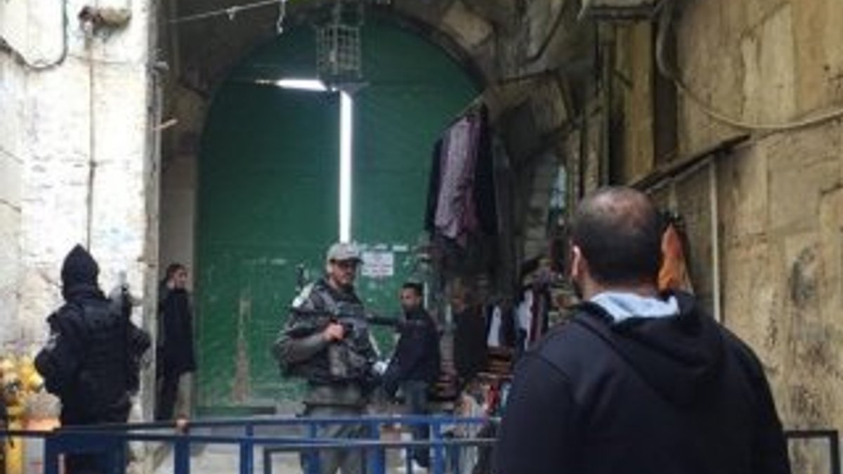 İsrail polisi Mescid-i Aksa'yı kapattı