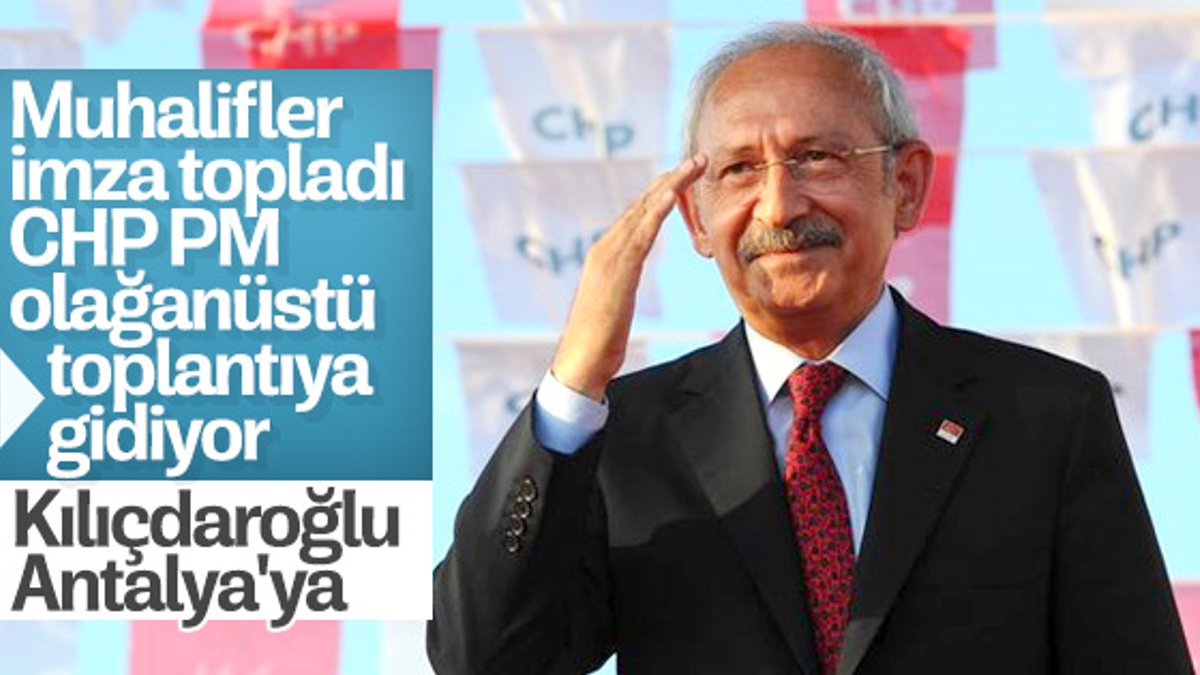 Kılıçdaroğlu olağanüstü PM'ye katılmayacak