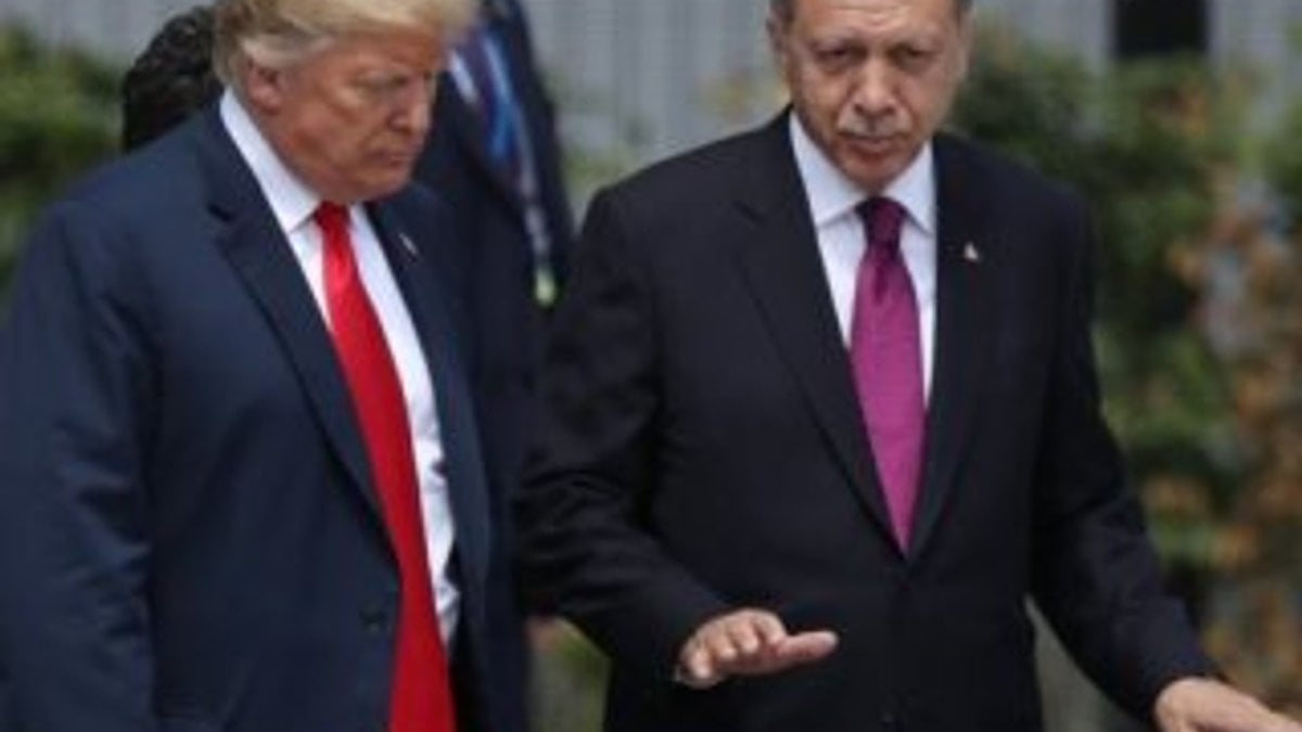 Erdoğan, ABD Başkanı Trump ile görüştü