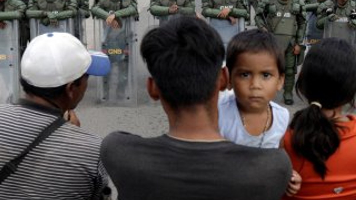 Venezuela sınırında çatışma çıktı