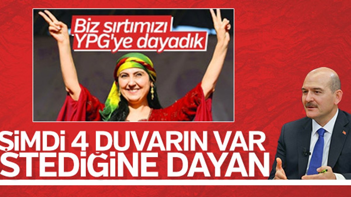Sırtını PKK'ya yaslayanlara Bakan Soylu'dan mesaj