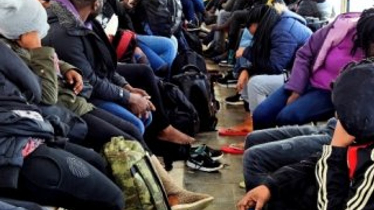 Trabzon'da 41 düzensiz göçmen yakalandı