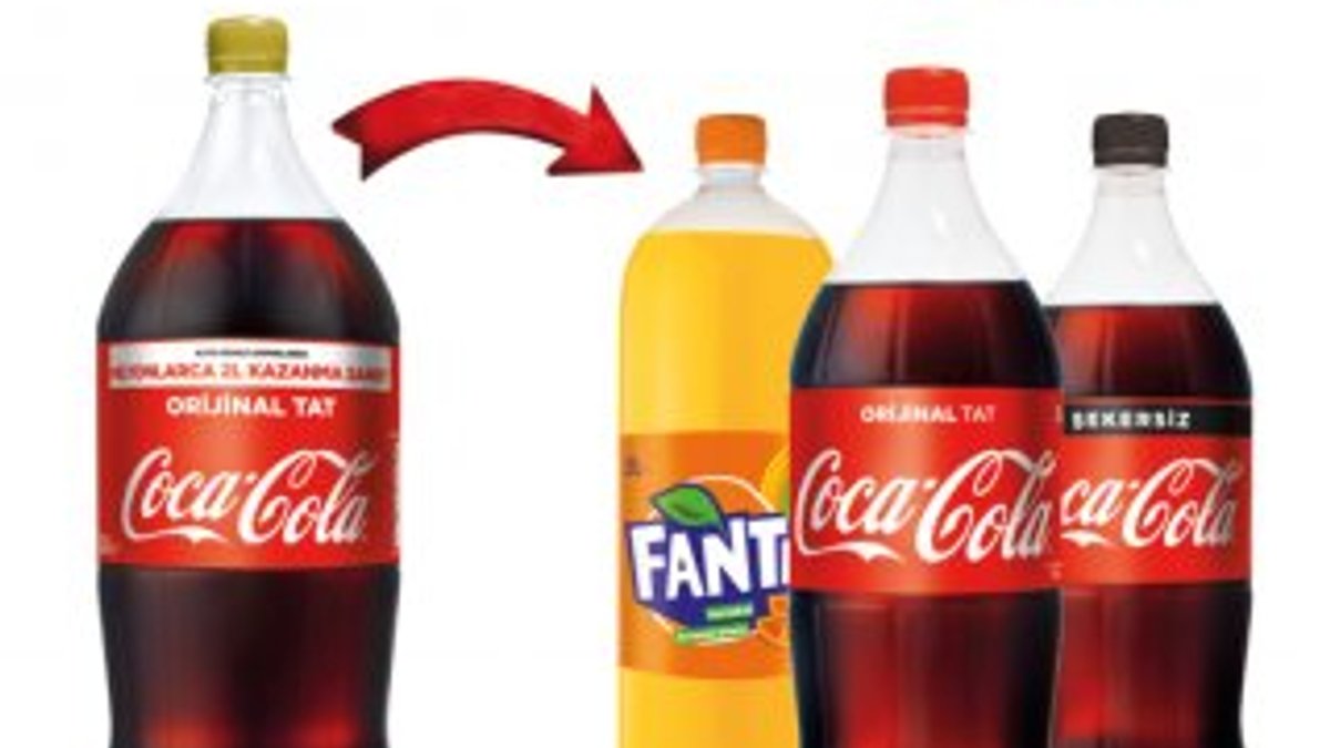 Coca-Cola'dan altın kapak altında 2 lt bedava kampanyası