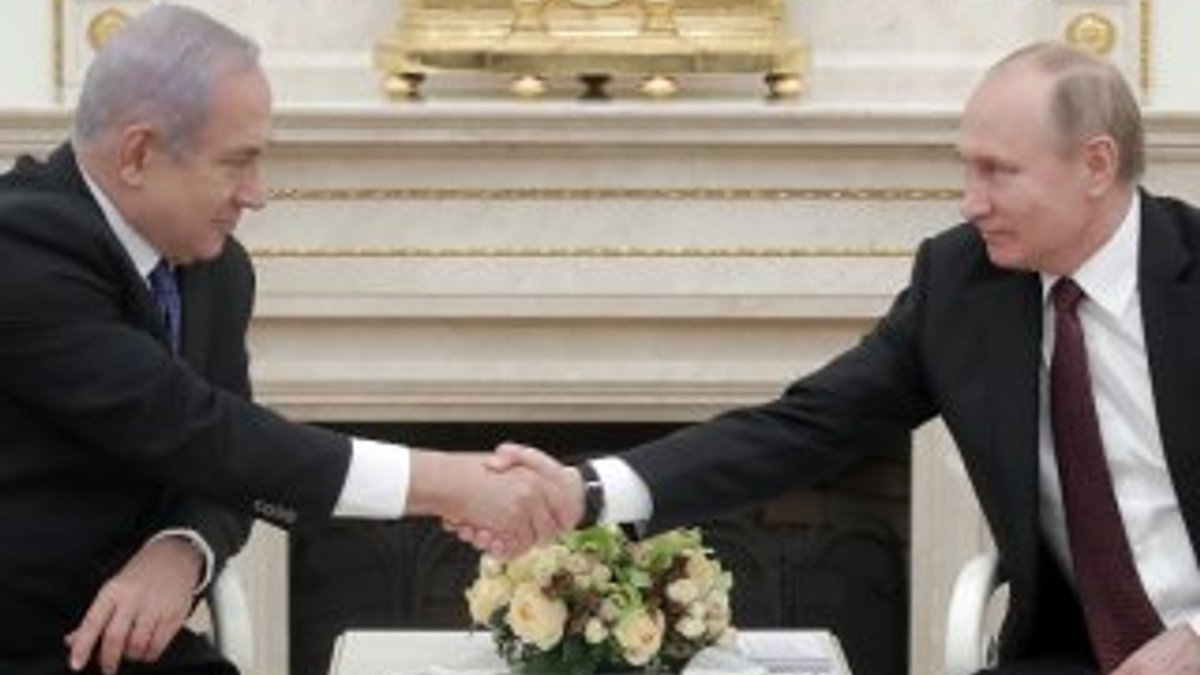 Putin ile Netenyahu bir araya geldi