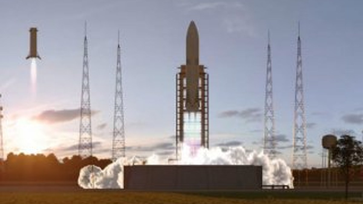 Fransız uzay ajansı, yeniden kullanılabilir roketini duyurdu