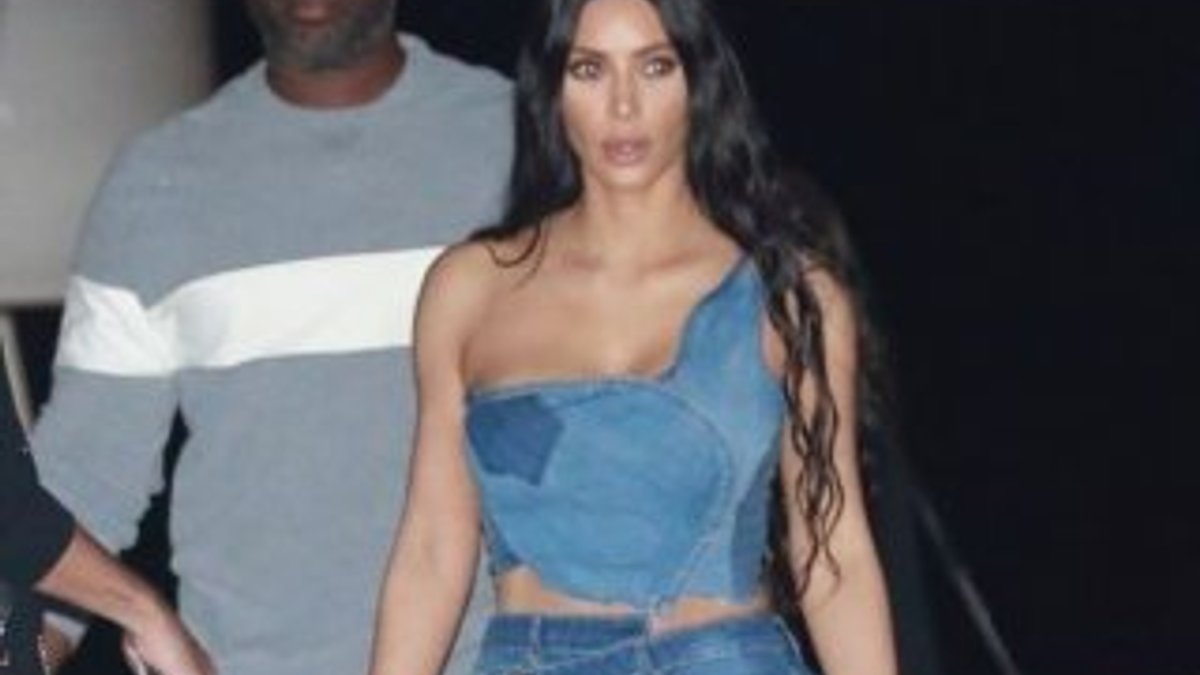 Kim Kardashian'ın kot tarzı