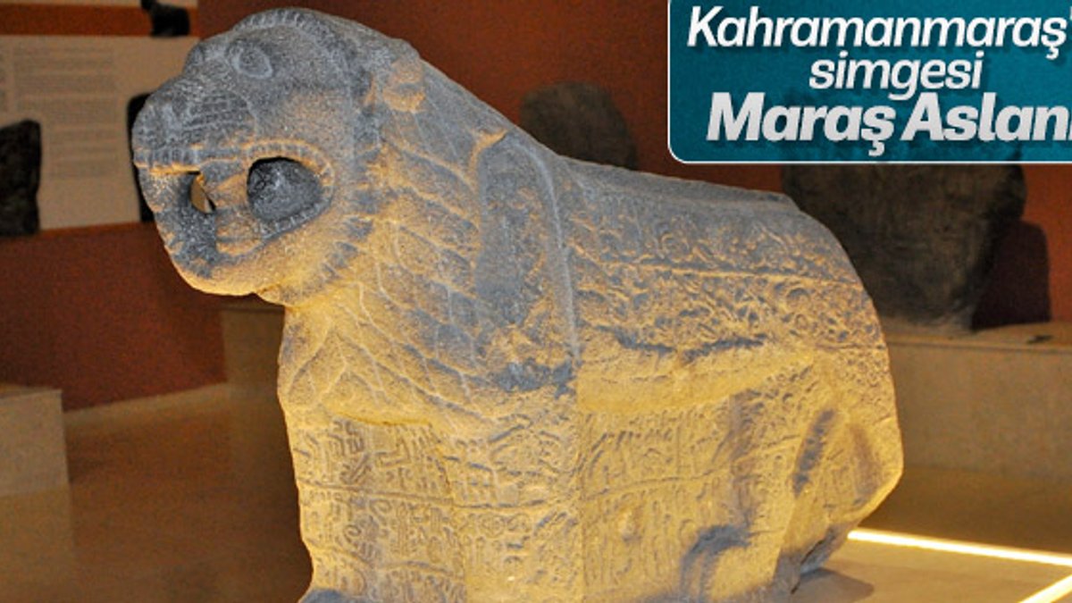 Maraş Aslanı Kahramanmaraş'ın önemli sembolü