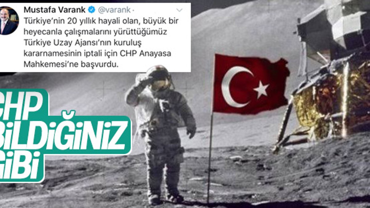 CHP Uzay Ajansı'nın iptali için Anayasa Mahkemesi'ne başvurdu