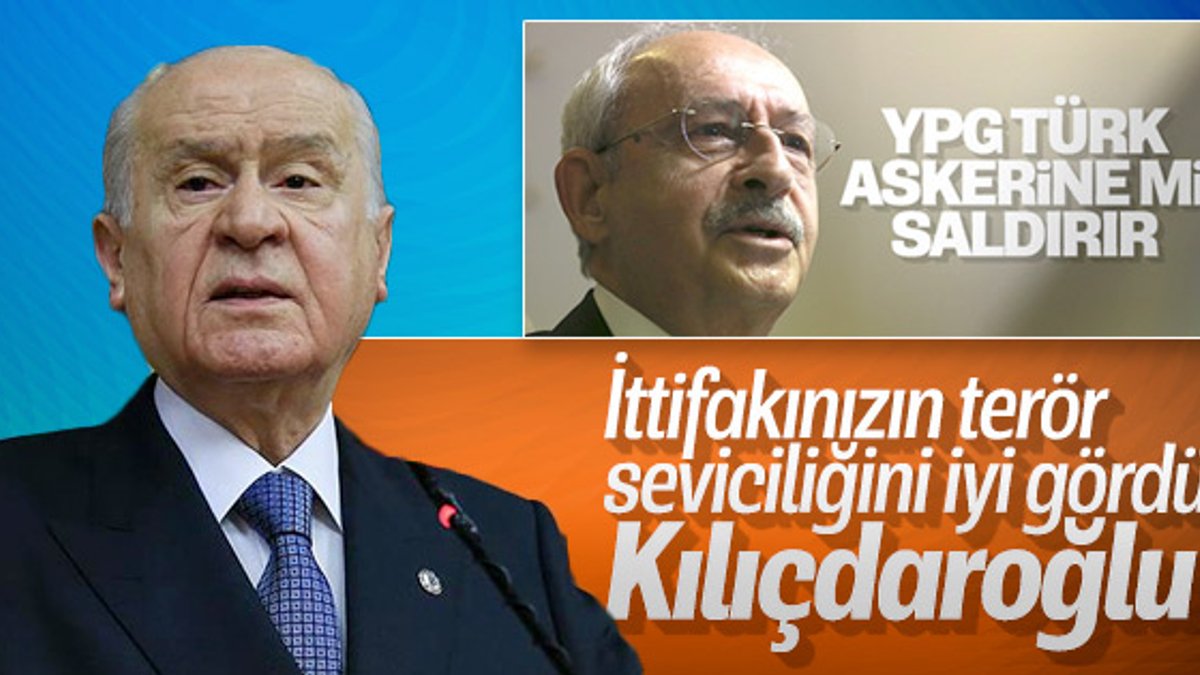 Devlet Bahçeli, Kılıçdaroğlu'nun sözlerine tepki gösterdi