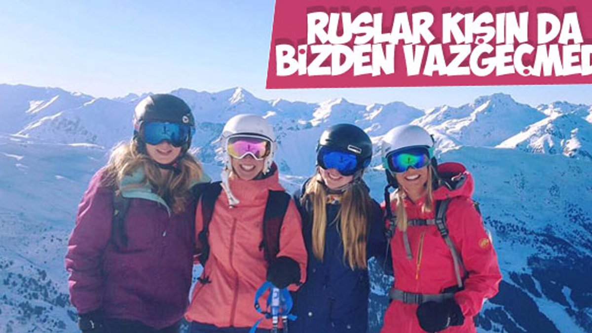 Türkiye’nin kışı Ruslar için tatil