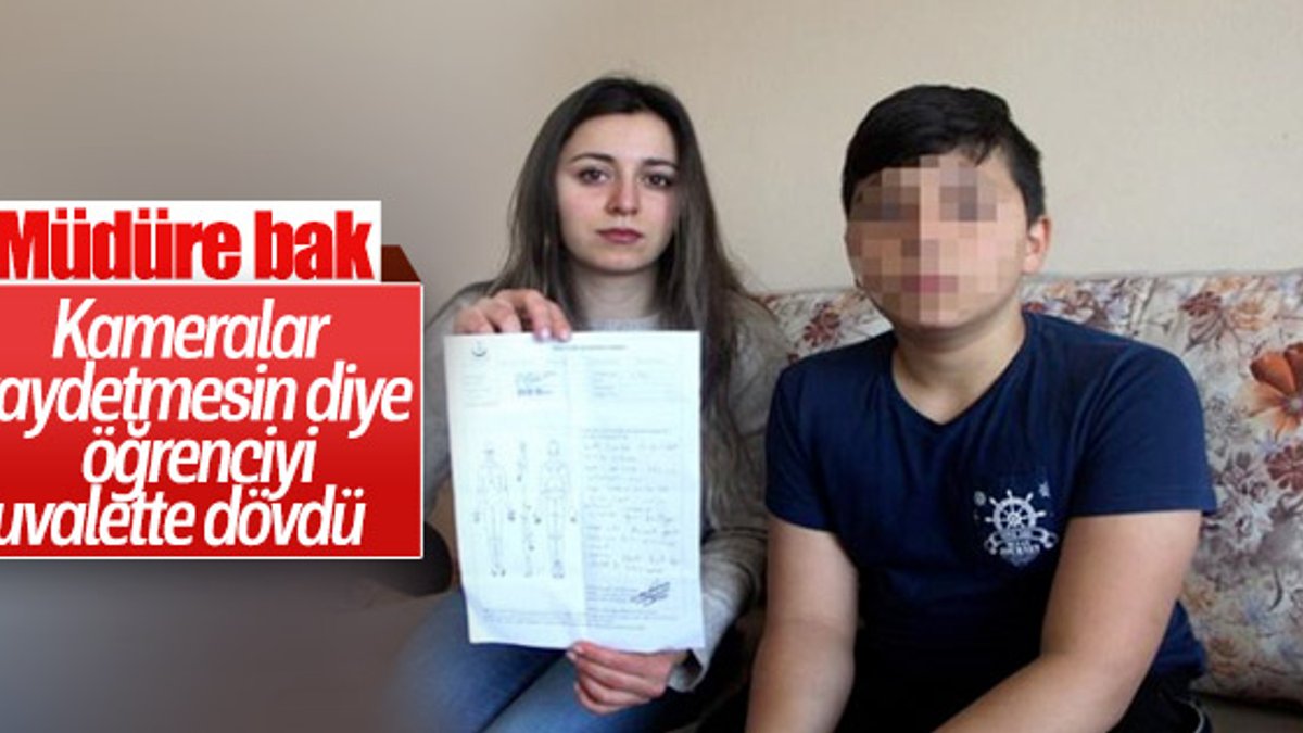 Antalya'da yurt müdüründen öğrenciye dayak iddiası