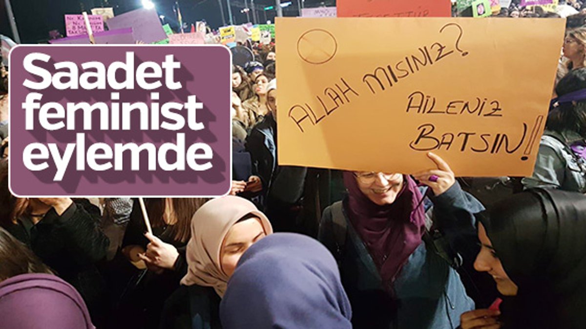 Taksim'de 8 Mart eylemleri