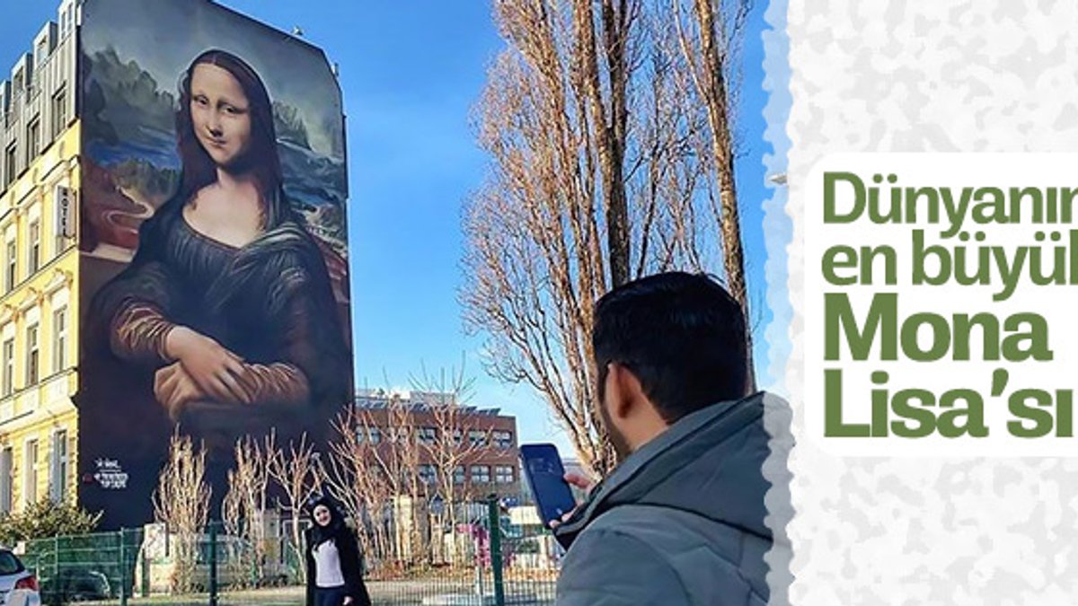 Berlin'de Mona Lisa kopyası yapıldı