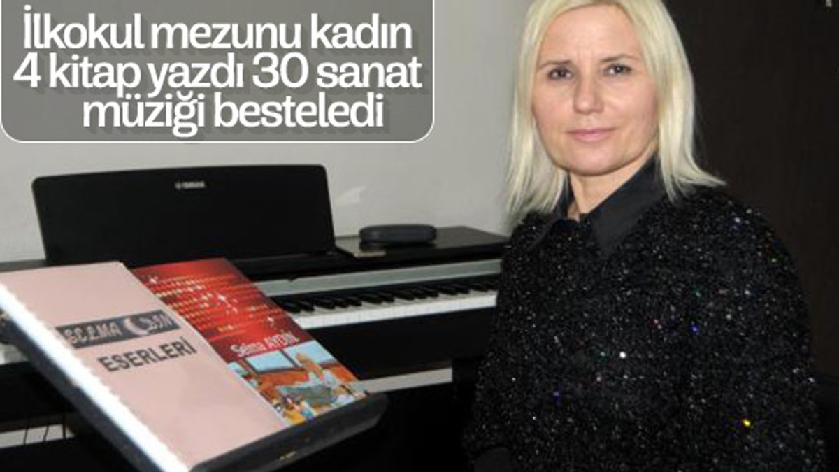 Zonguldak'ta ilkokul mezunu kadının sanat başarısı