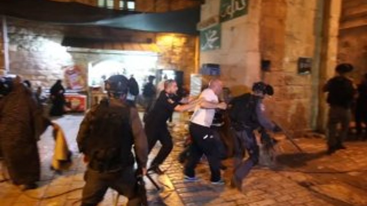 İsrail polisi El-Esbat'ta saldırı düzenledi