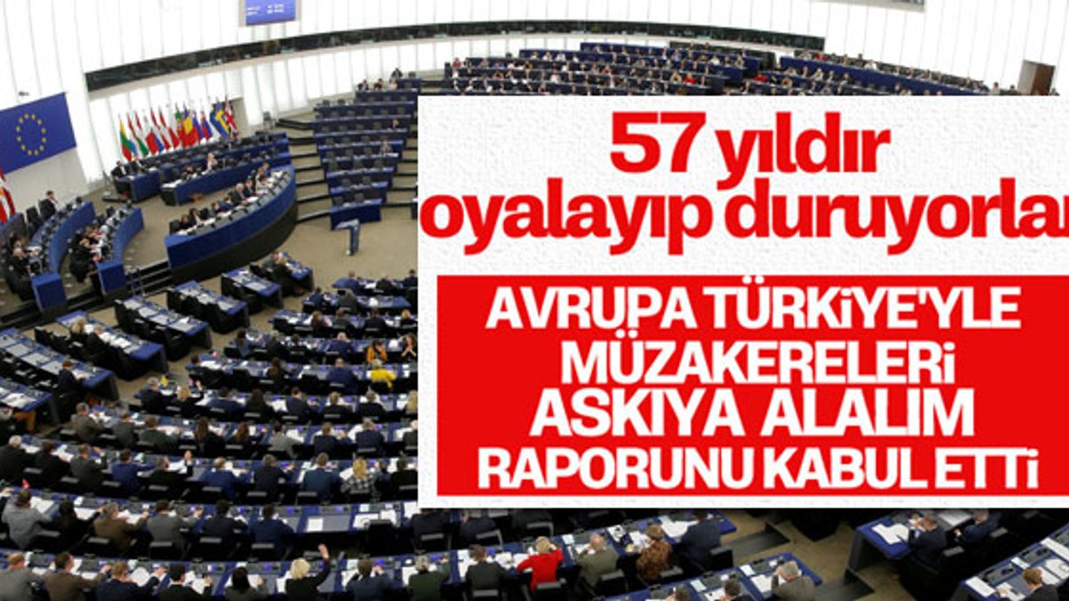 AP Türkiye müzakerelerini askıya alınmasını kabul etti