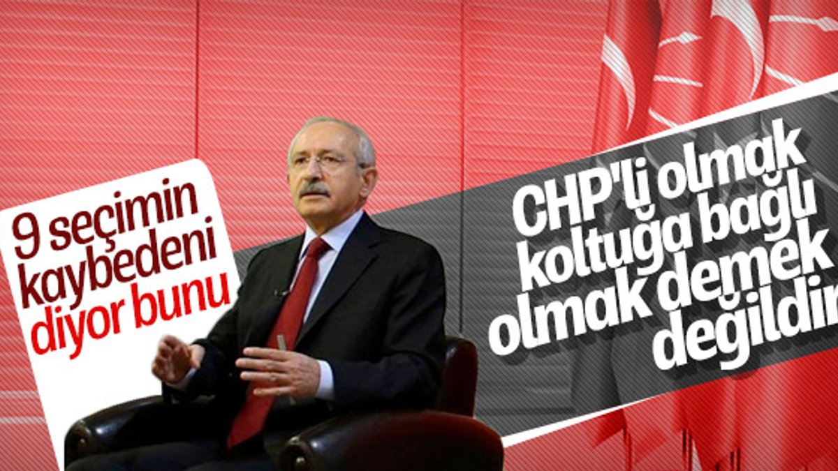Kılıçdaroğlu CHP'li olmanın tanımını yaptı