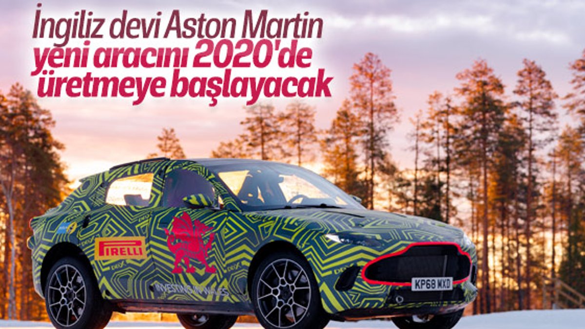Aston Martin zorlu testlerden geçti
