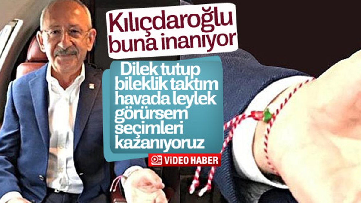 Kılıçdaroğlu neden bileklik taktığını açıkladı