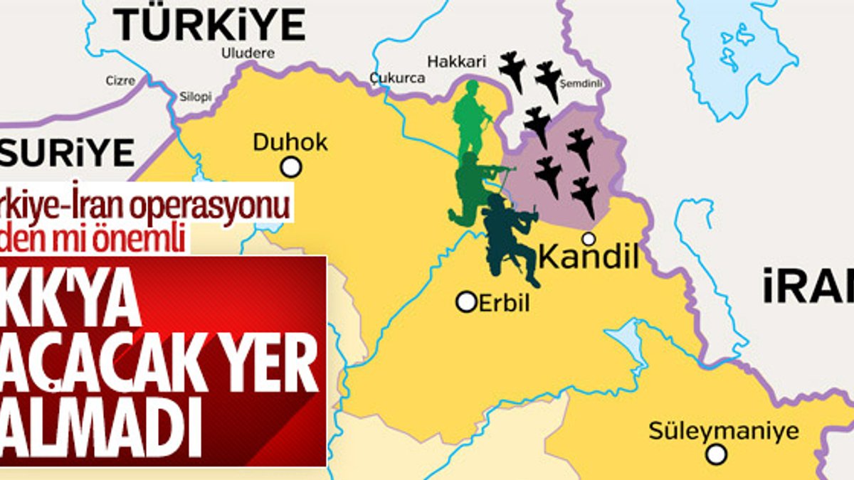TSK İran ile ortaklaşa PKK'yı bitirecek