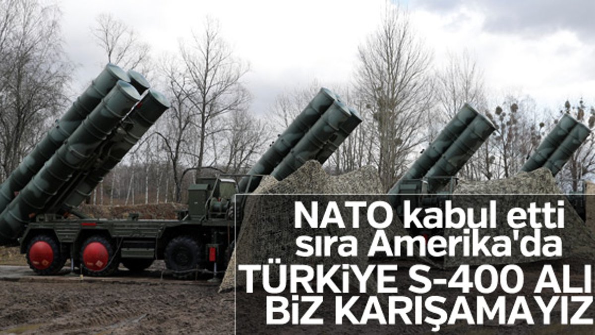 NATO: Türkiye'nin S-400 almasına karışamayız