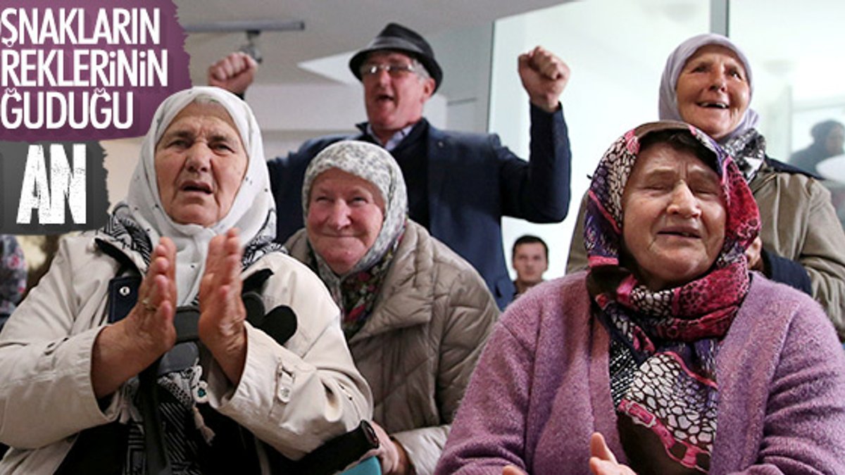 Karadzic'e müebbet cezası Bosnalıları sevindirdi