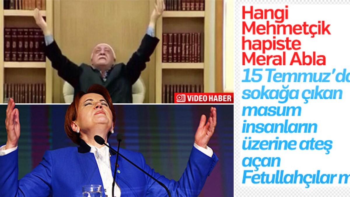 Akşener'den FETÖ'cü hainlere Mehmetçik benzetmesi