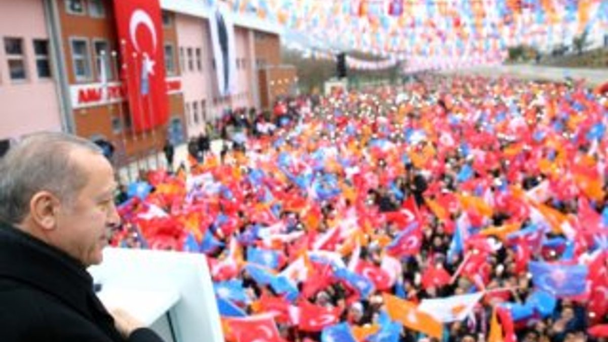 Cumhurbaşkanı Erdoğan Amasya mitinginde konuştu