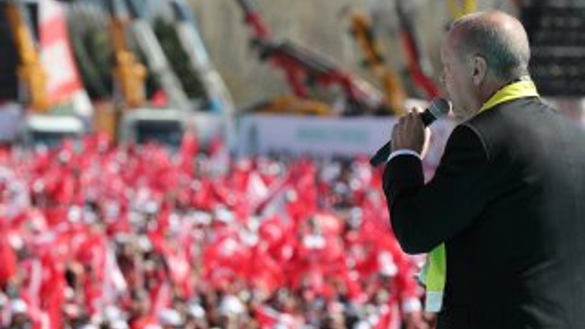 Cumhur İttifakı'nın Ankara mitingine 450 bin kişi katıldı