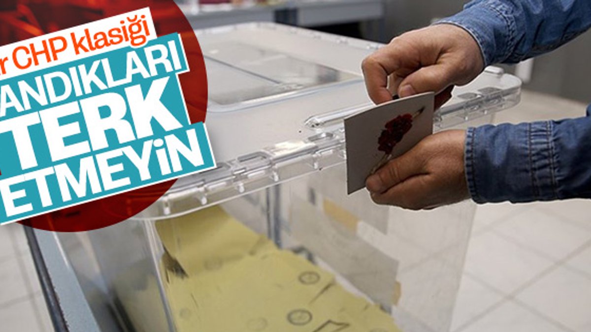 CHP 31 Mart gecesi için seçmenini uyardı