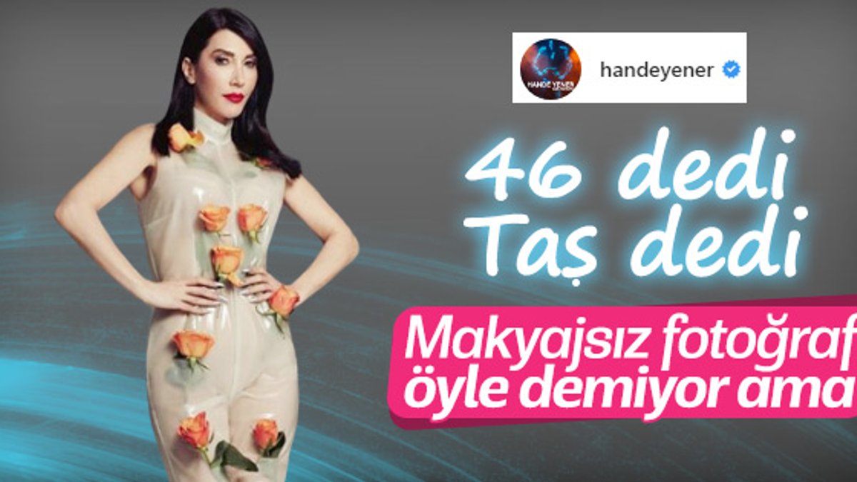 Hande Yener: 36 bedenim taş gibiyim
