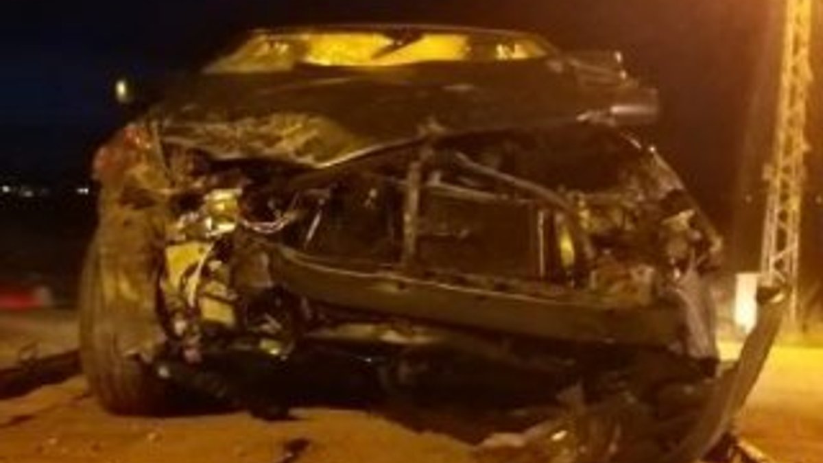 Elbistan'da kaza: 1'i ağır 4 yaralı