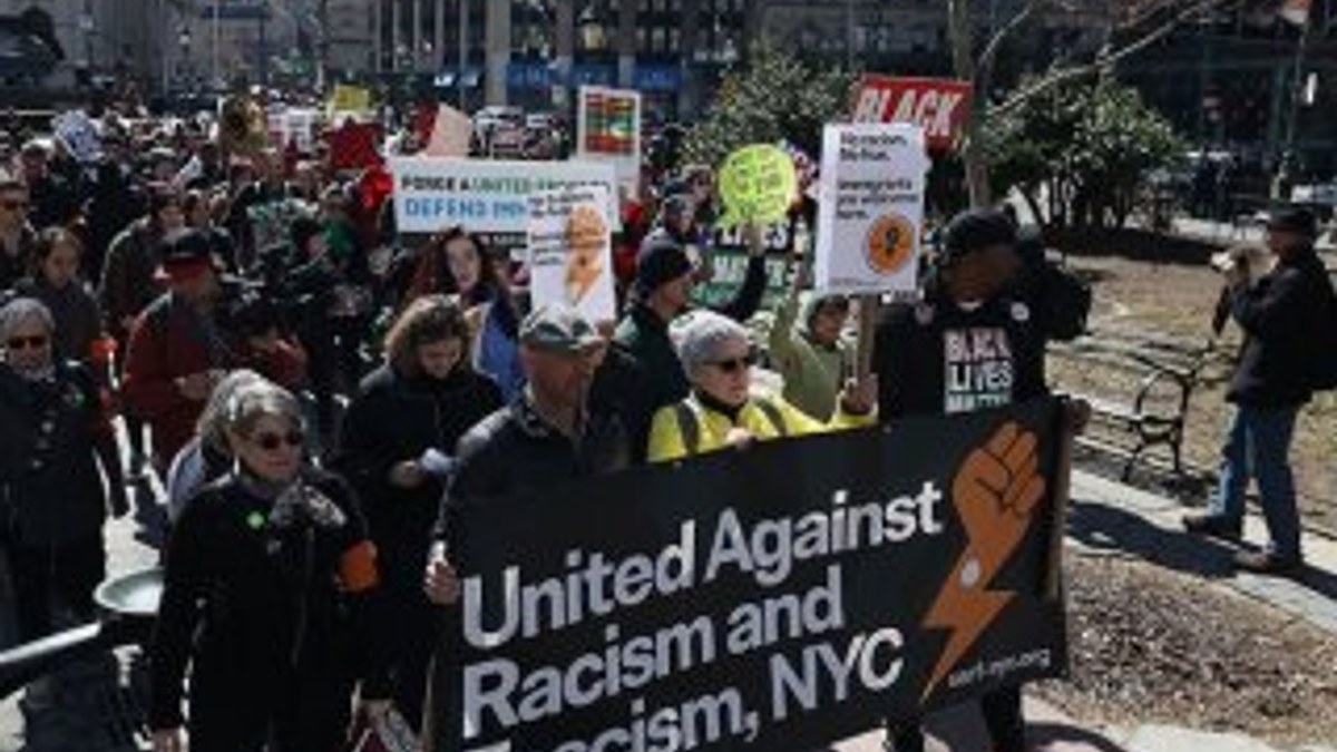 New York'ta İslamofobi'ye karşı protesto