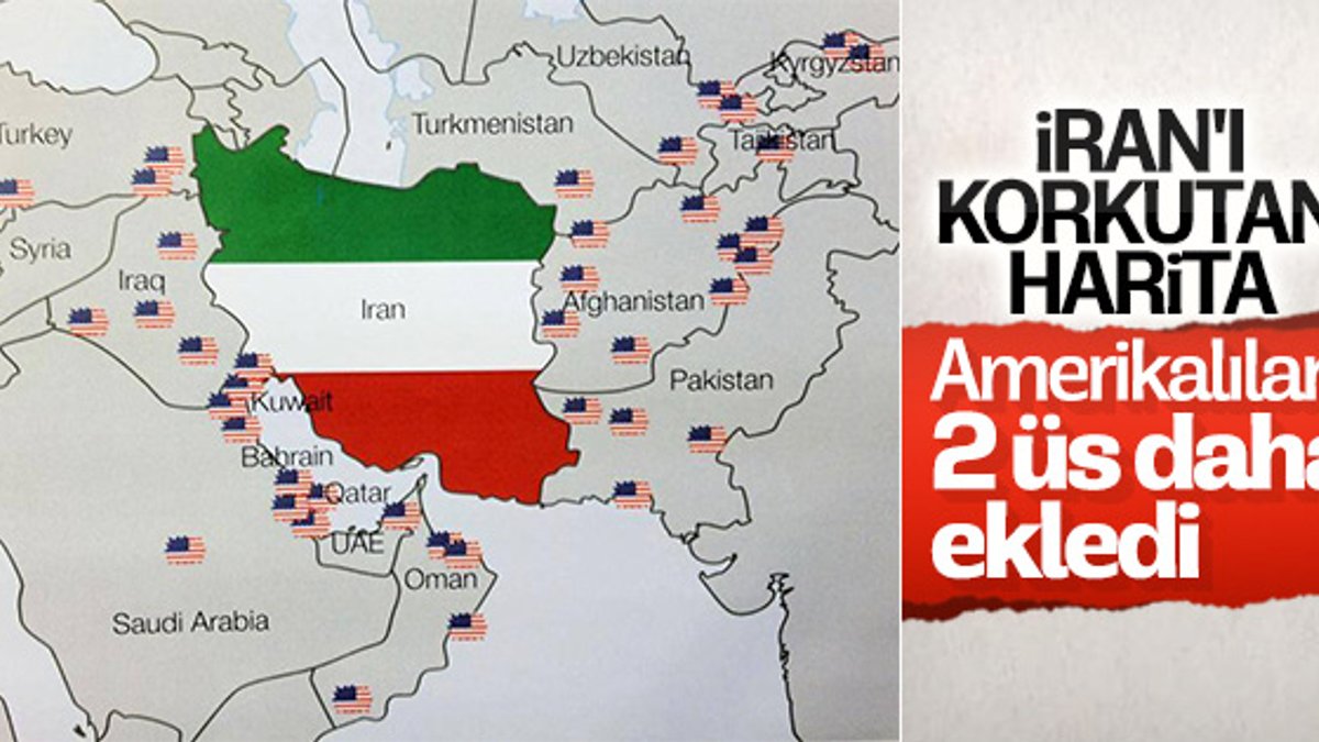 ABD İran'ın etrafını üslerle sardı