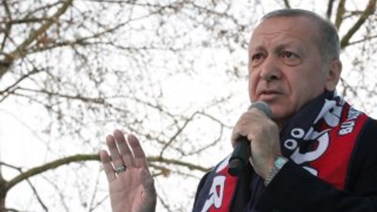 Cumhurbaşkanı Erdoğan: Sandığa gidip milli iradeye sahip çıkın