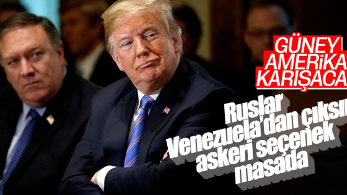 ABD Başkanı Trump: Rusya Venezuela'dan çıkmalı