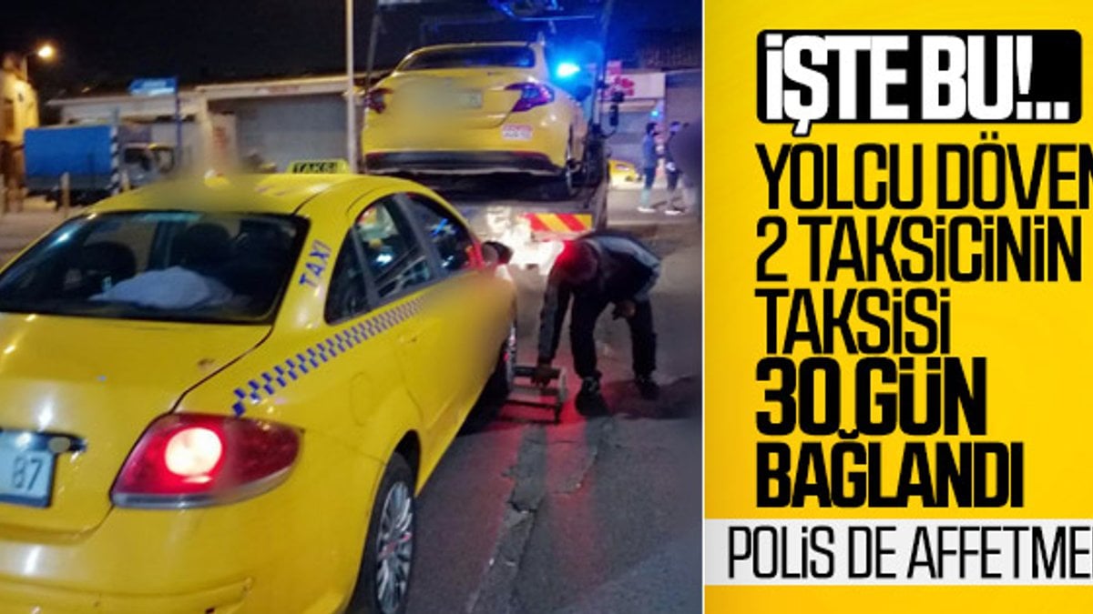 Yenikapı'da pazarlık yapan taksicilere 4 bin 530 lira ceza