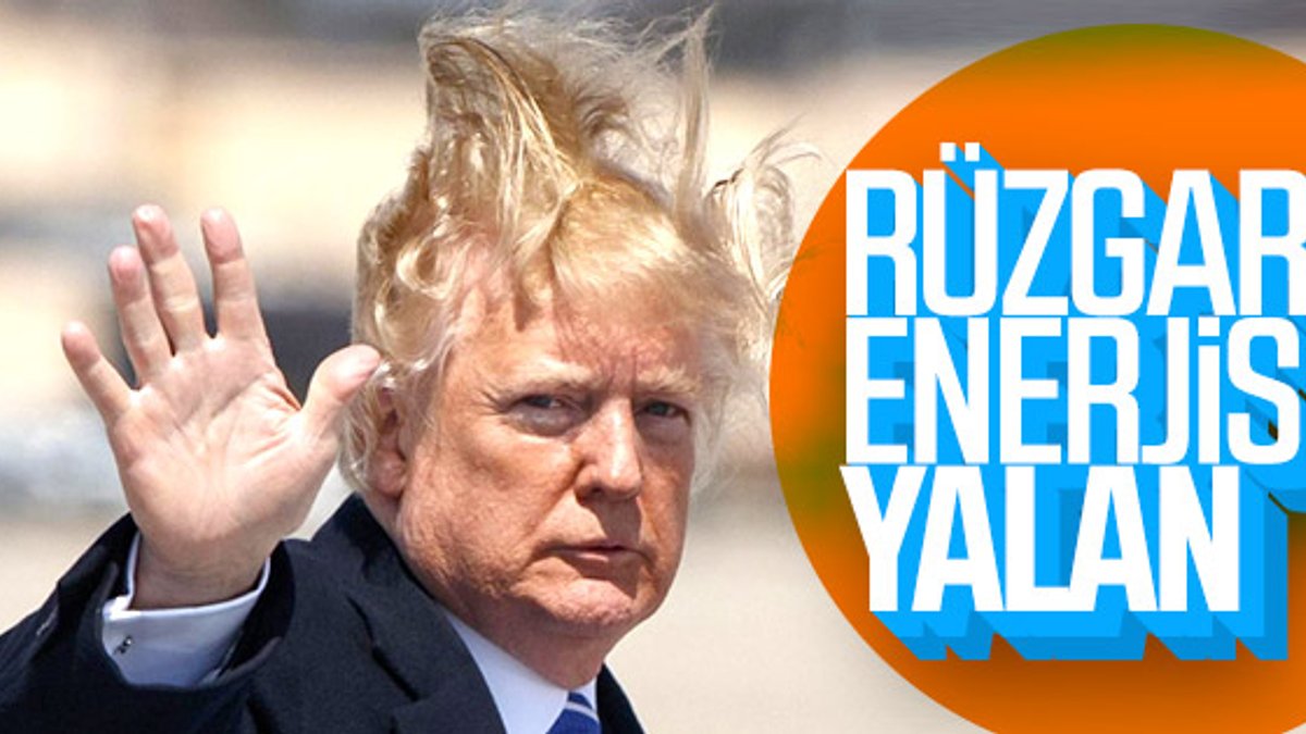 Trump'tan rüzgar enerjisine veto