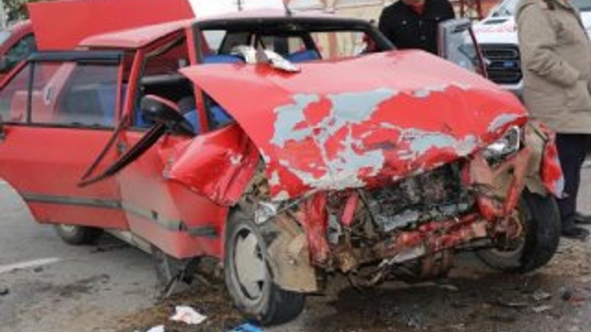 Samsun'da oy dönüşü kaza: 7 yaralı